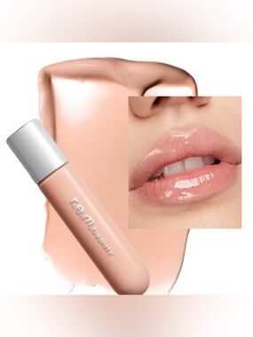 R.E.M Beauty - on your collar plumping lip gloss “waterfall”